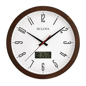 Bulova  Wall   Commercial Clock